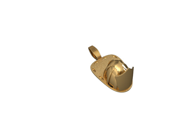 Firefighters 3D Helmet Pendant / Charm - Small
