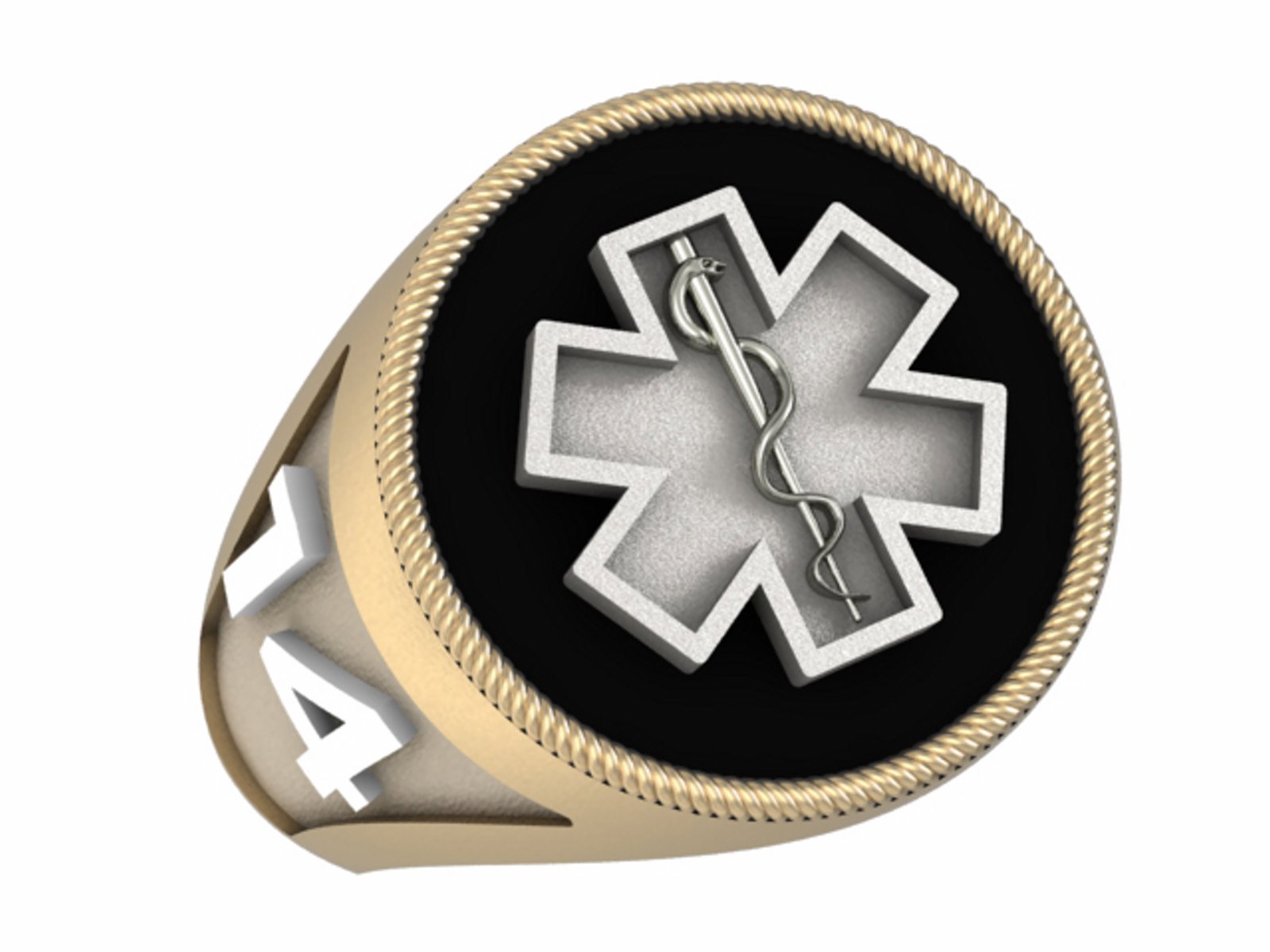 Mens EMS Ring