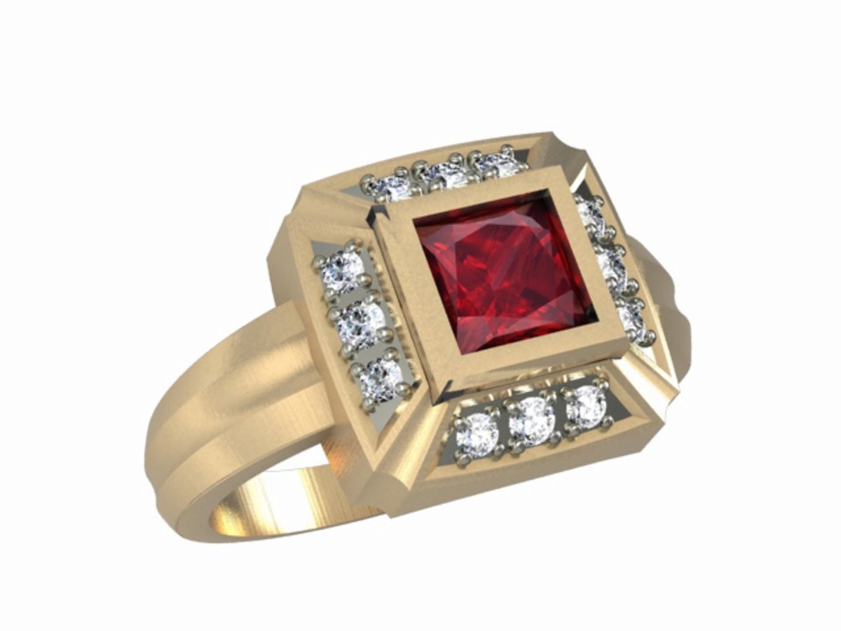 Womens Fire Department Firefighter Ring