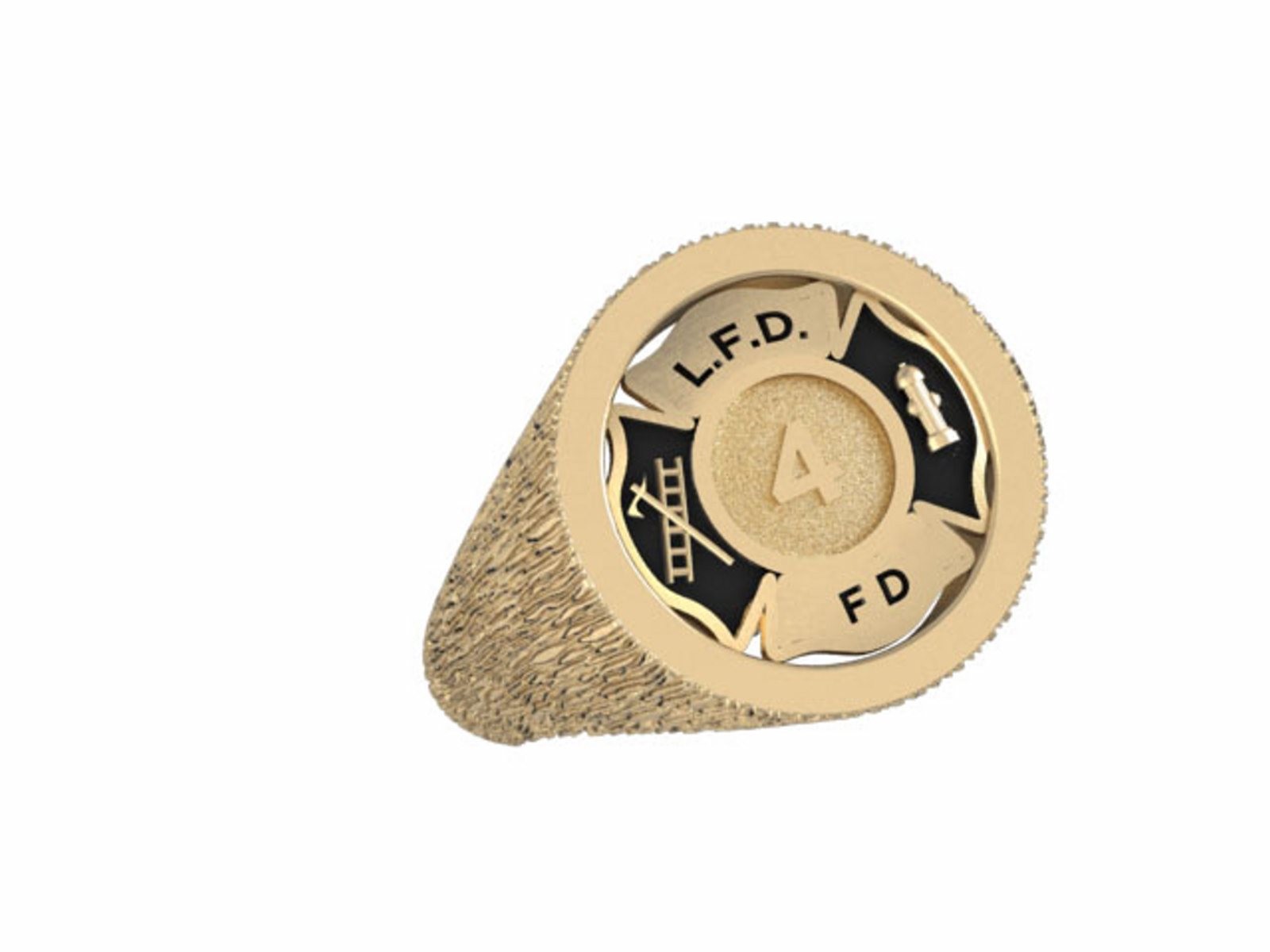 Mens Fire Department Firefighter Ring