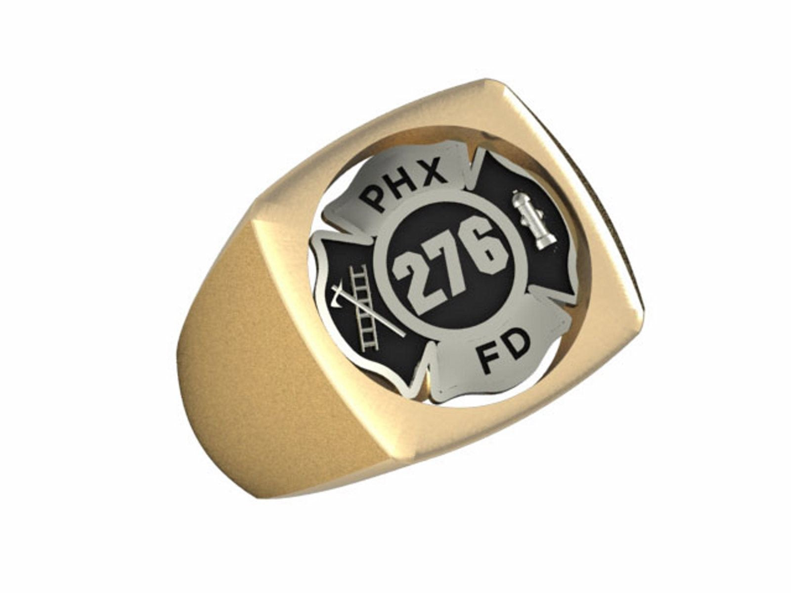Mens Fire Department Firefighter Ring