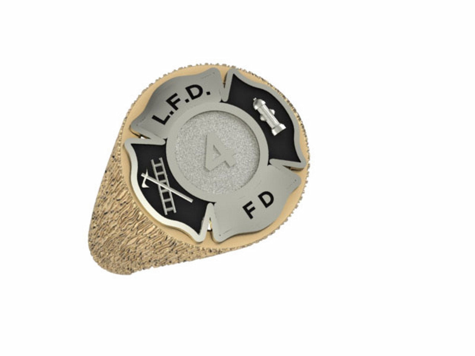 Mens Fire Department Firefighter Ring
