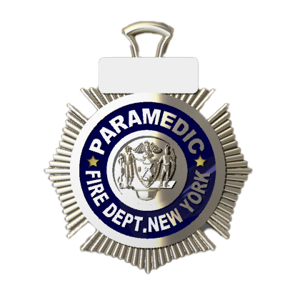FDNY Paramedic Pendant - Quarter Size