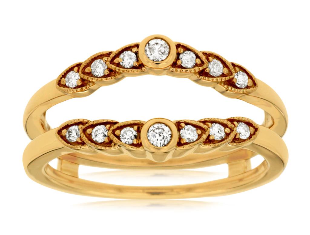 Diamond Wedding Bands  -  Women'