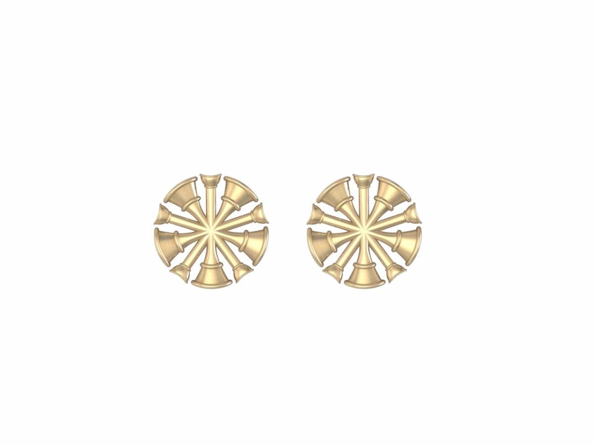 Chiefs Horns Earring - Small Size
