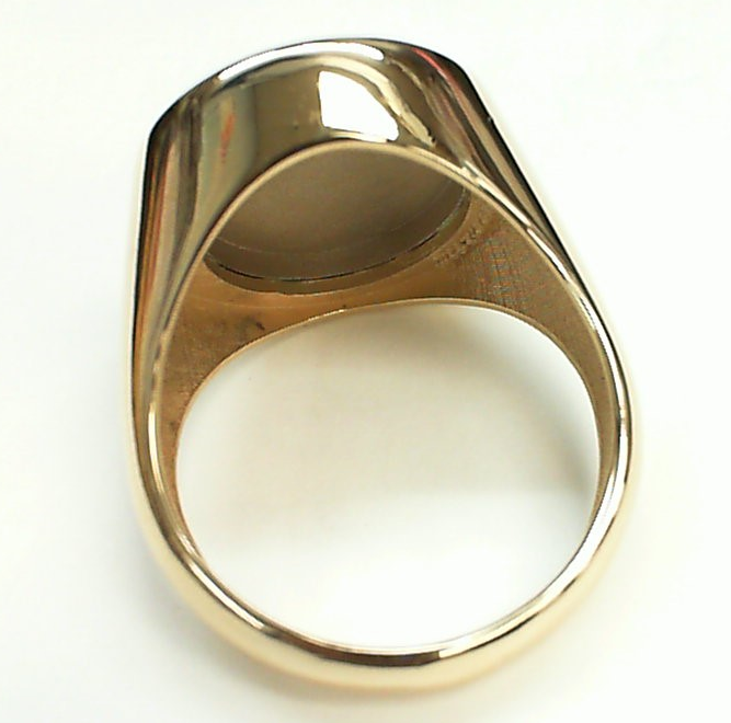 Mens  Fire Department Ring - 2 Axes