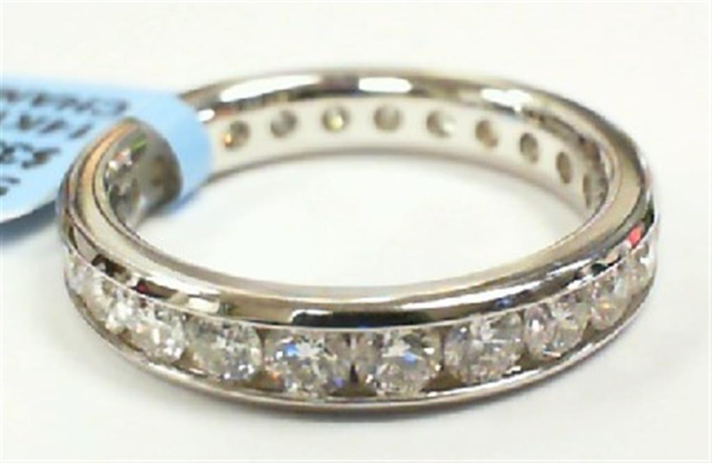 Diamond Wedding Bands  -  Women'