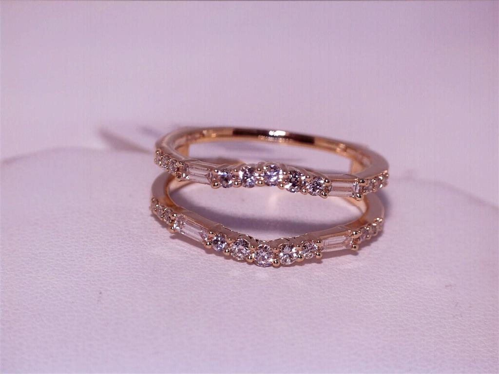 Diamond Wedding Bands  -  Women'