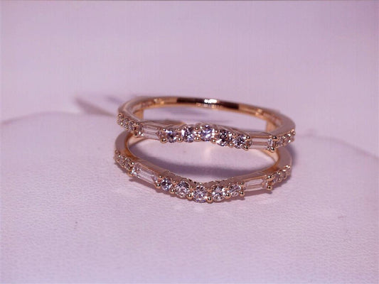 Diamond Wedding Bands  -  Women'