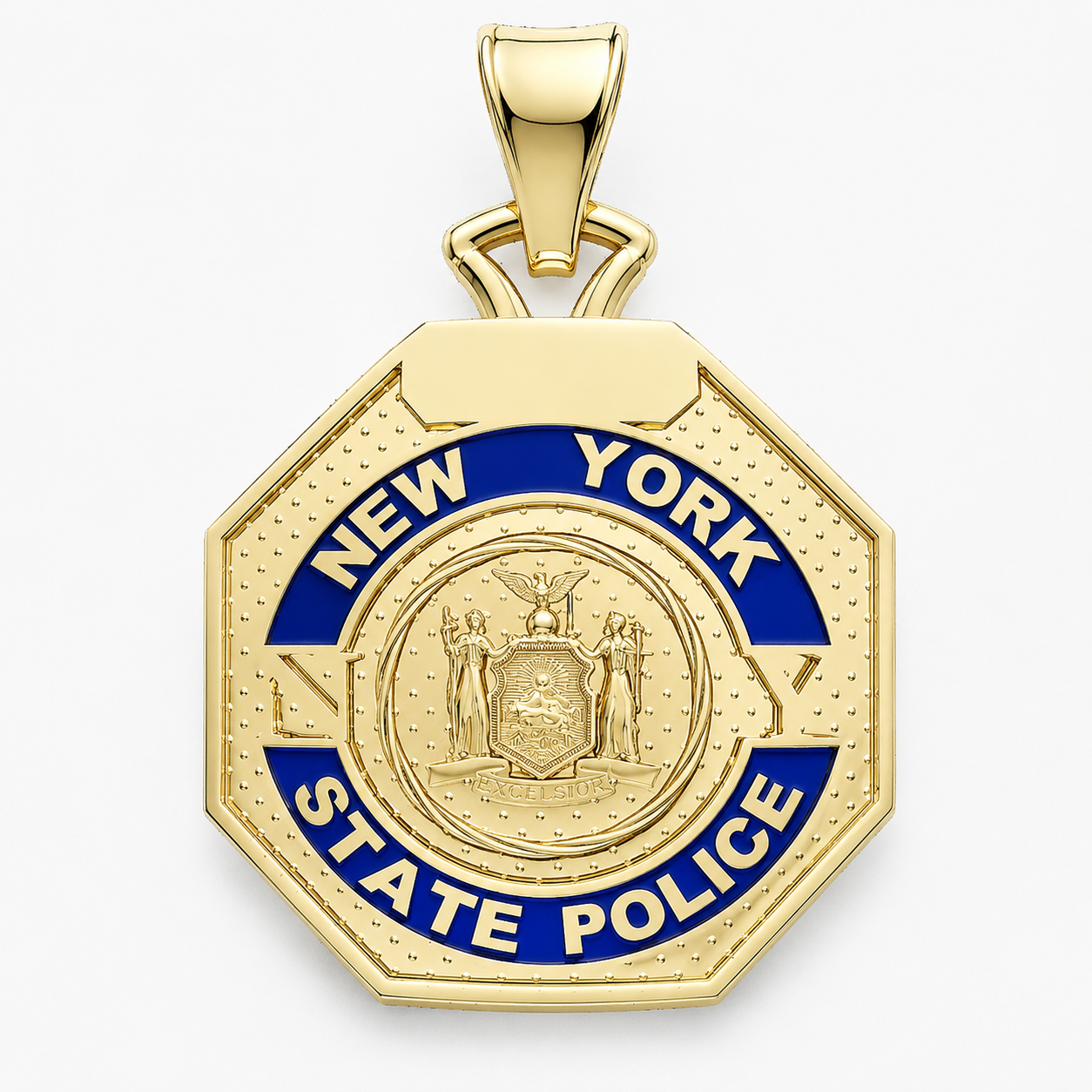 NY State Trooper - Quarter Size Pendant