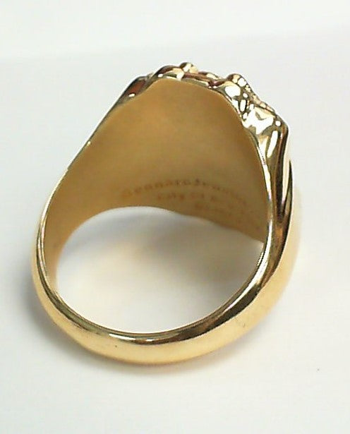 Mens Suffolk County PD Deputy Inspector XL Ring