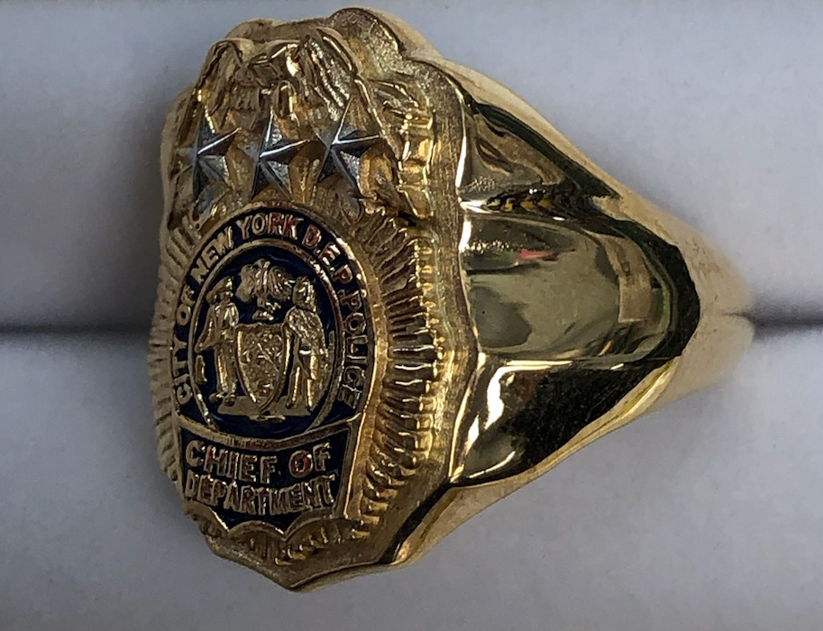 NYC DEP Chief of Department XL Ring