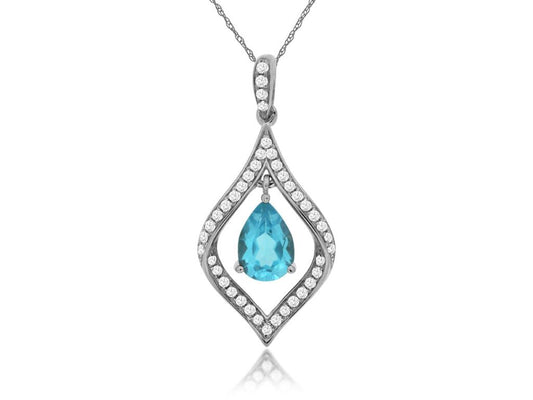 Colored Stone Pendant