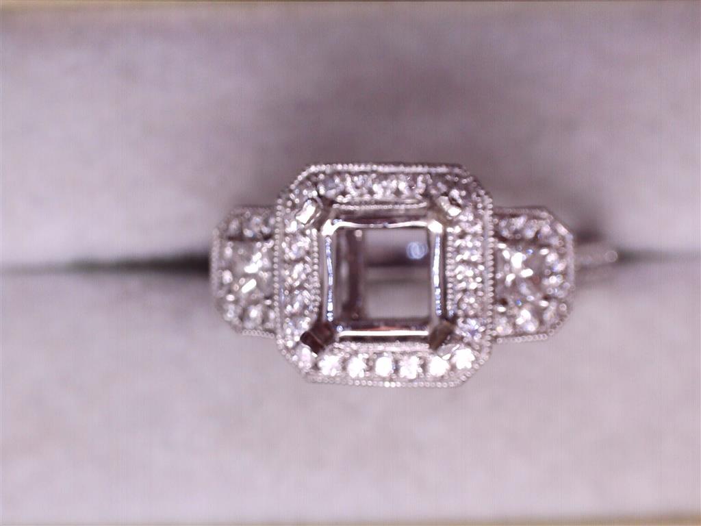 Diamond Semi-Mount Ring