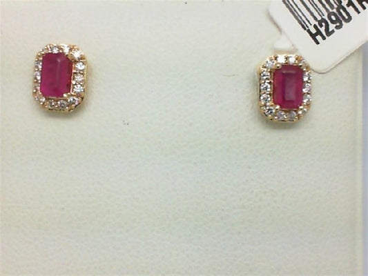 Colored Stone Earring