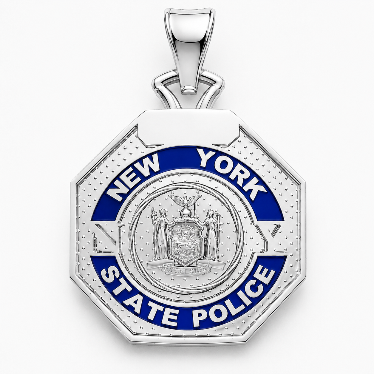 NY State Trooper - Quarter Size Pendant