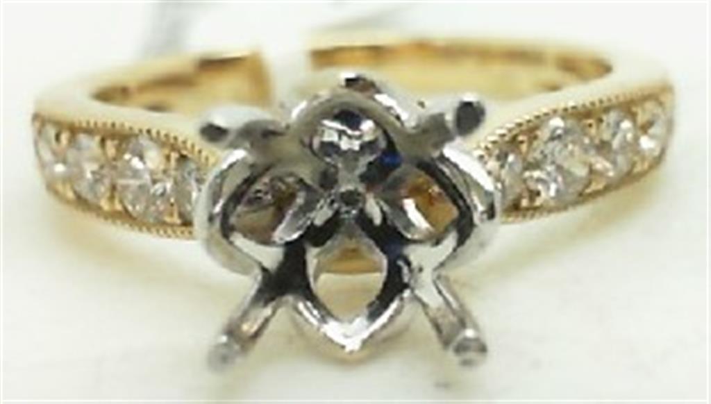 Diamond Semi-Mount Ring