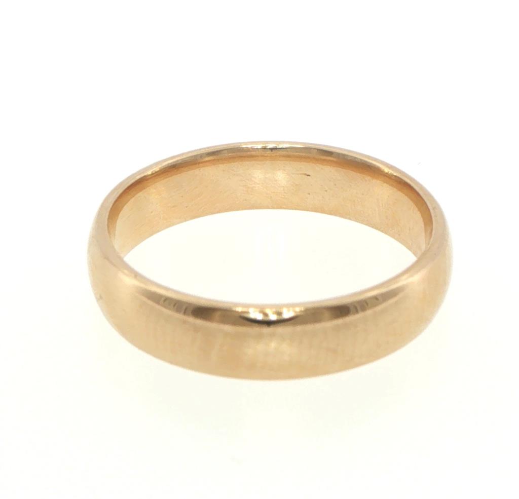 Gold Wedding Bands  -  Women'