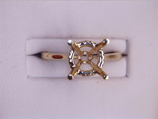 Diamond Semi-Mount Ring