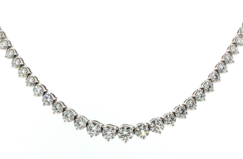 Lab Grown Diamond Tennis Necklace