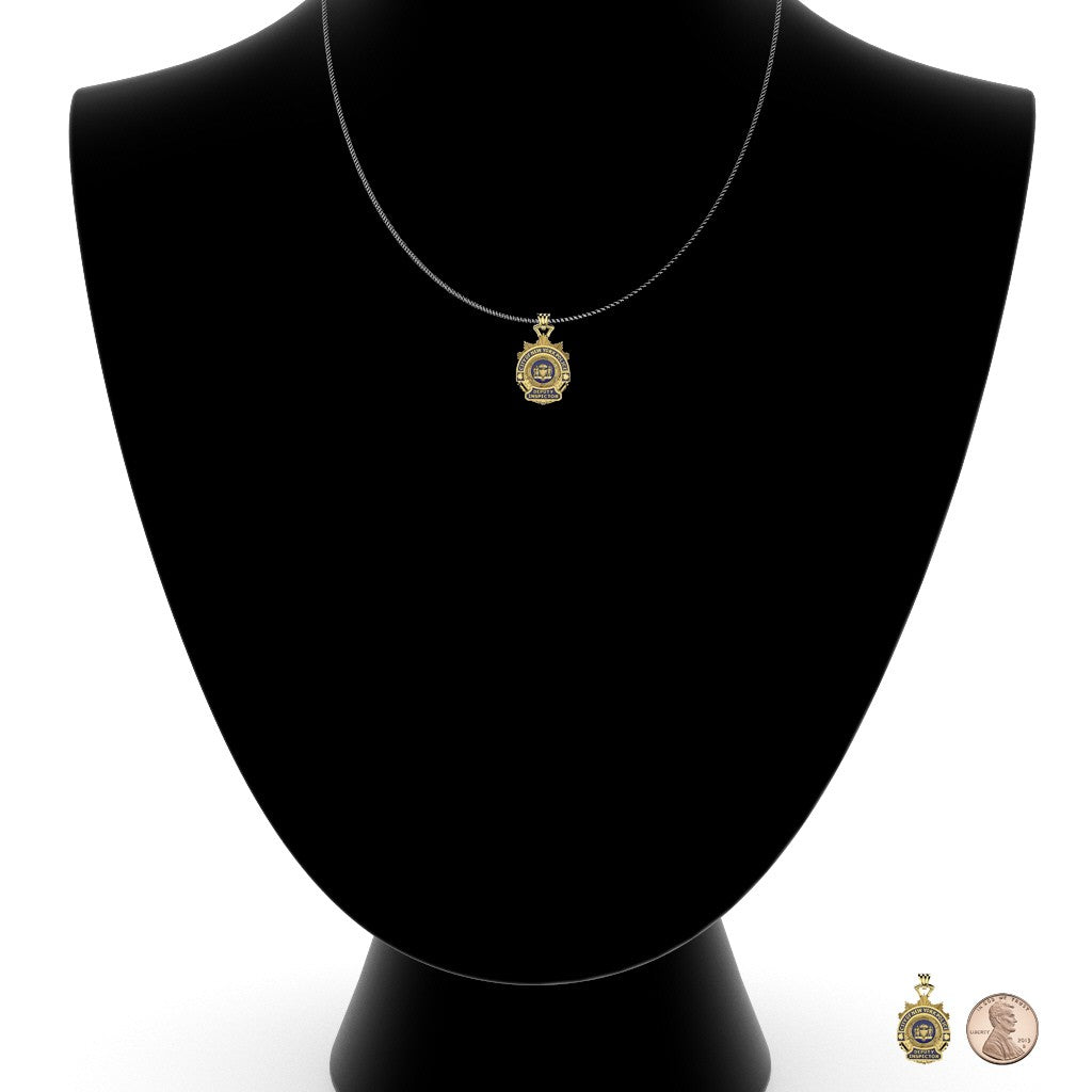 NYPD Deputy Inspector Pendant - Quarter Size