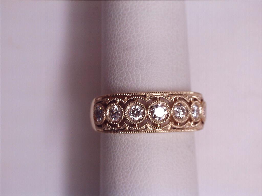 Diamond Wedding Bands  -  Women'