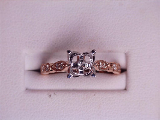 Diamond Semi-Mount Ring