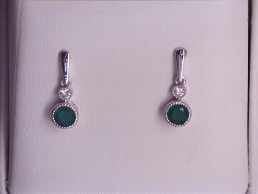 Colored Stone Earring