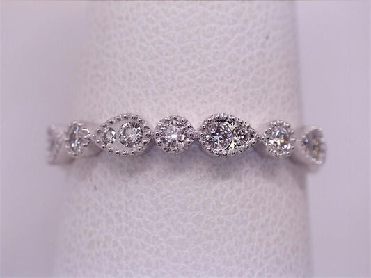 Diamond Wedding Bands  -  Women'