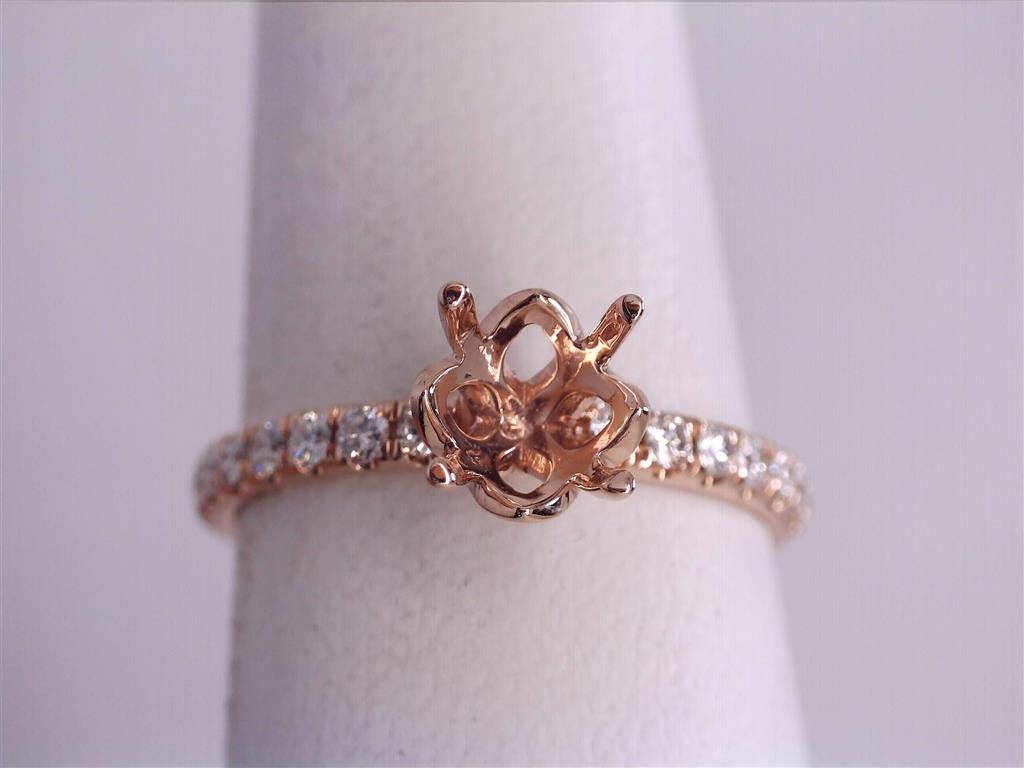 Diamond Semi-Mount Ring