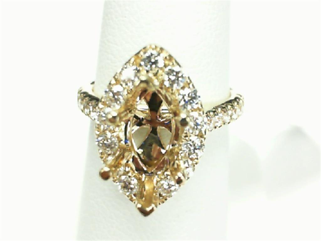 Diamond Semi-Mount Ring