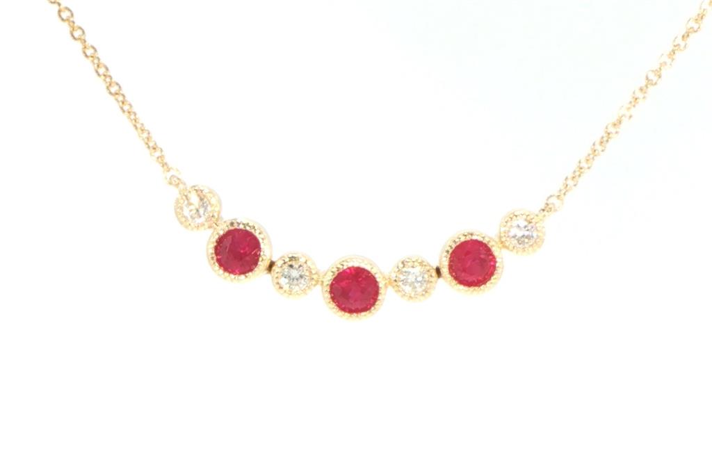 Colored Stone Necklace