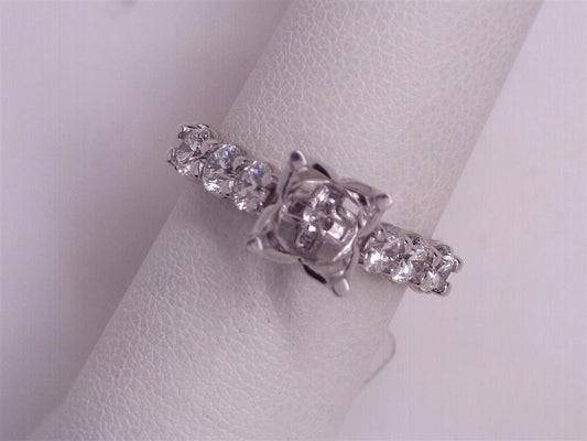 Platinum Semi-Mount Ring