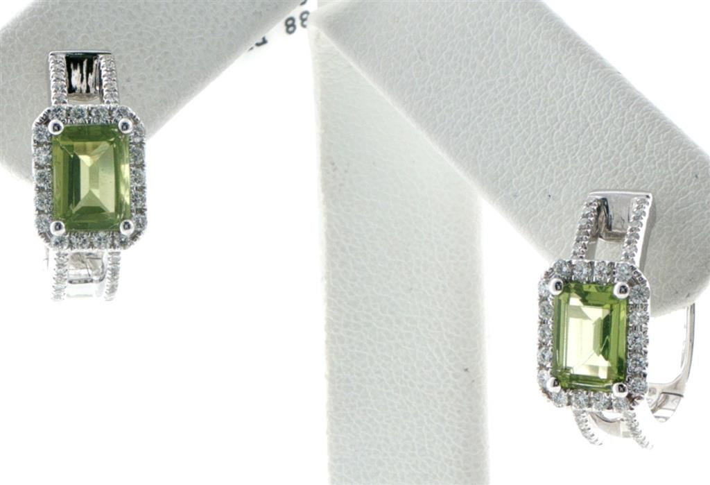 Colored Stone Earring.