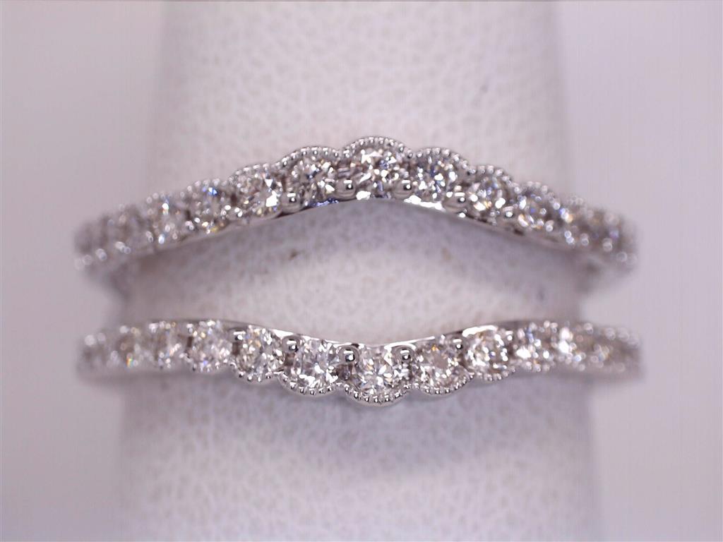 Diamond Wedding Bands  -  Women'