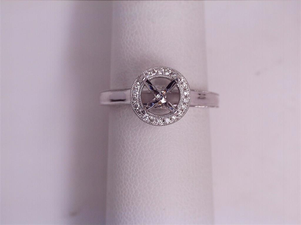 Diamond Semi-Mount Ring