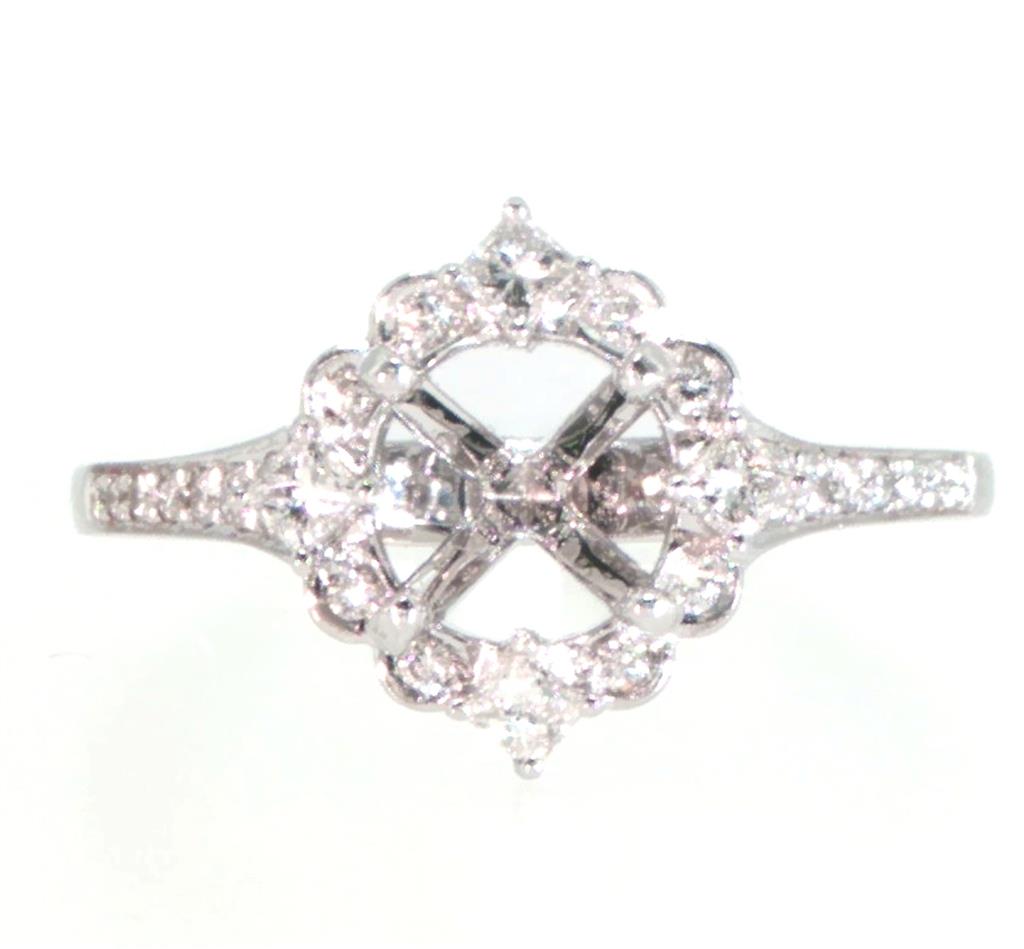 Diamond Semi-Mount Ring