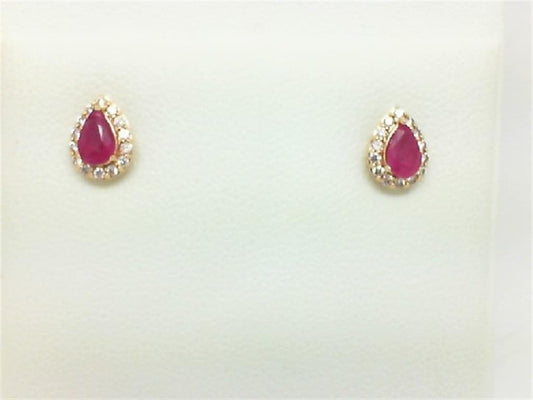 Colored Stone Earring