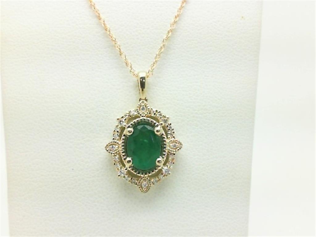 Colored Stone Pendant