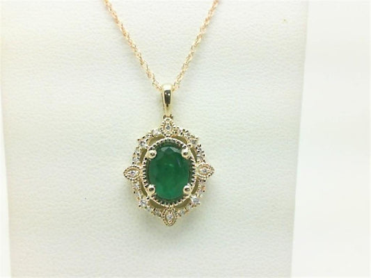 Colored Stone Pendant