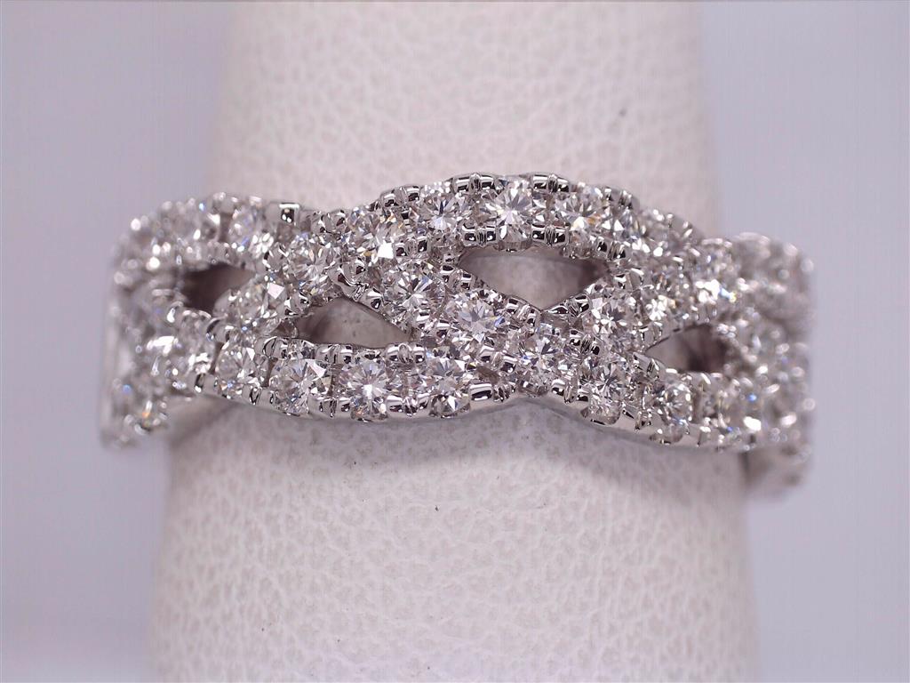 Diamond Wedding Bands  -  Women'