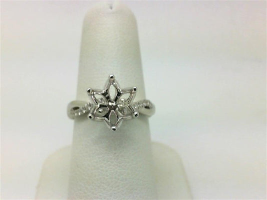 Diamond Semi-Mount Ring
