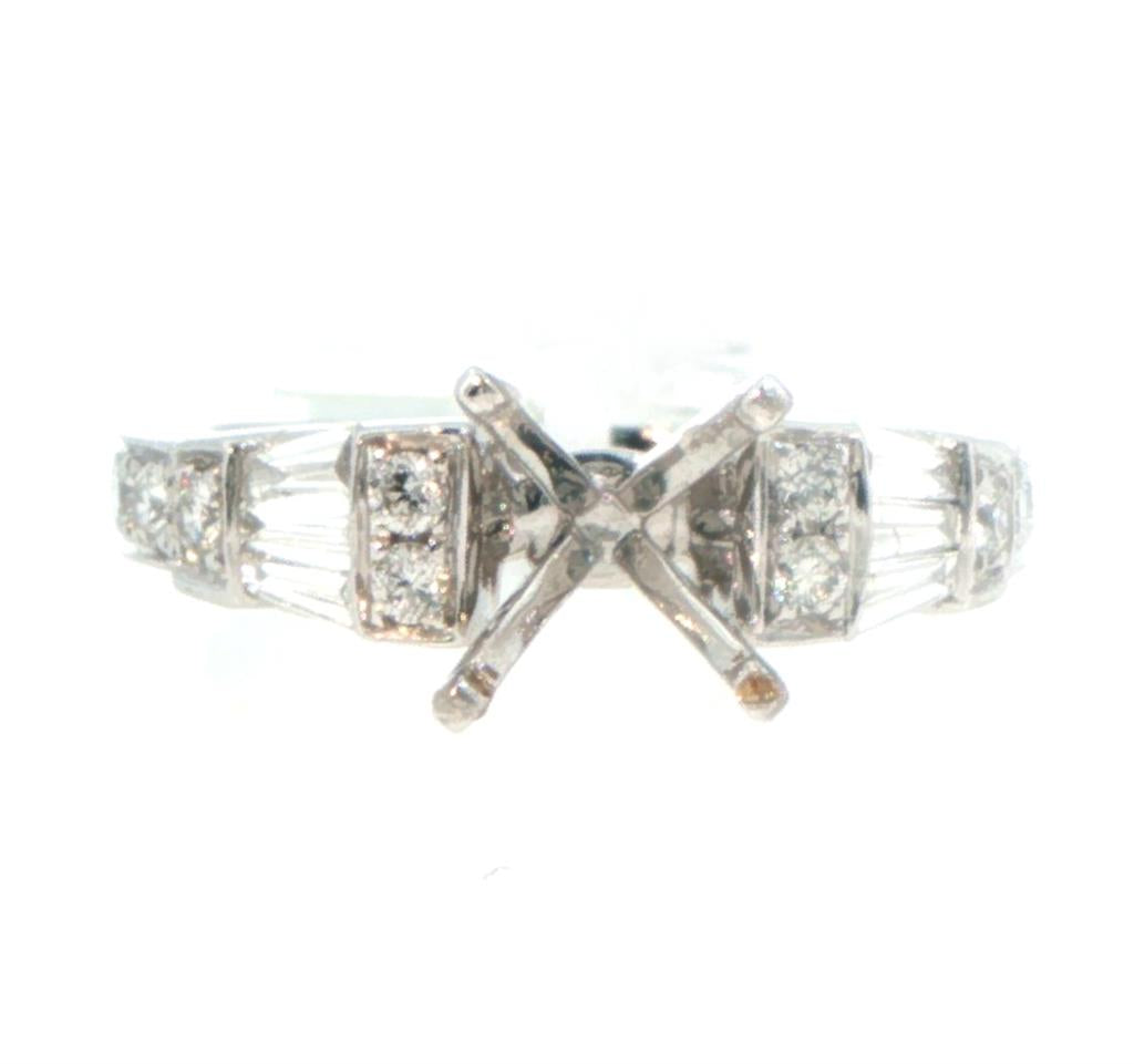 Diamond Semi-Mount Ring