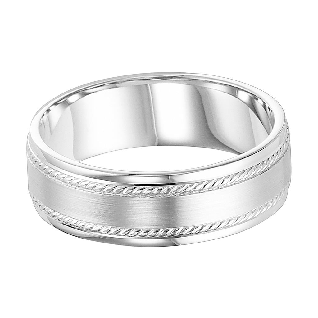 Gold Wedding Bands  -  Men'