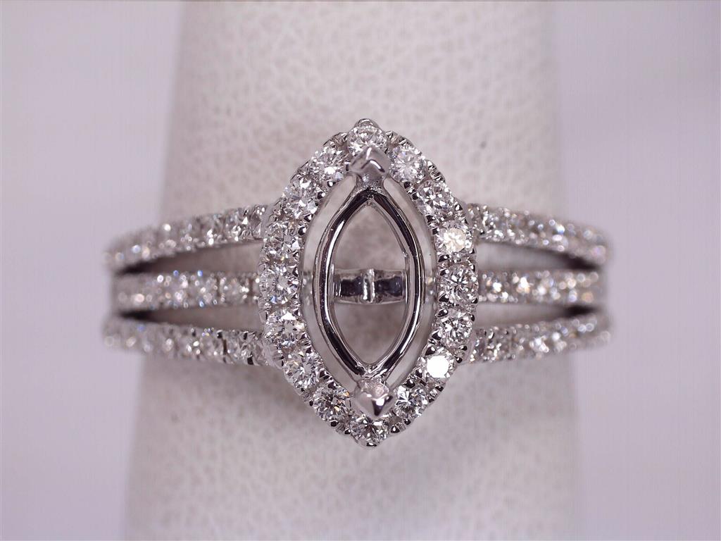 Diamond Semi-Mount Ring