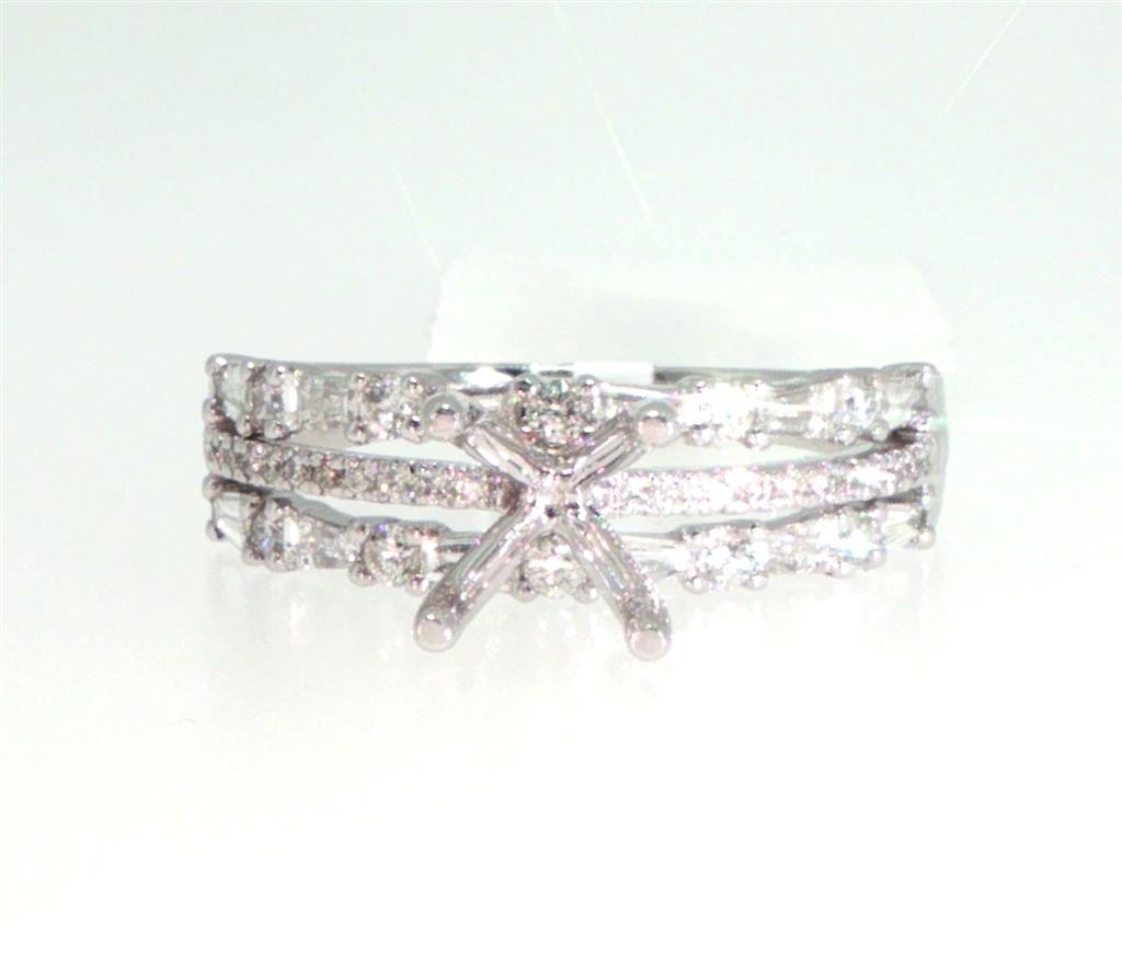 Diamond Semi-Mount Ring