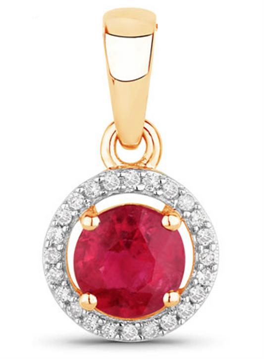 Colored Stone Pendant