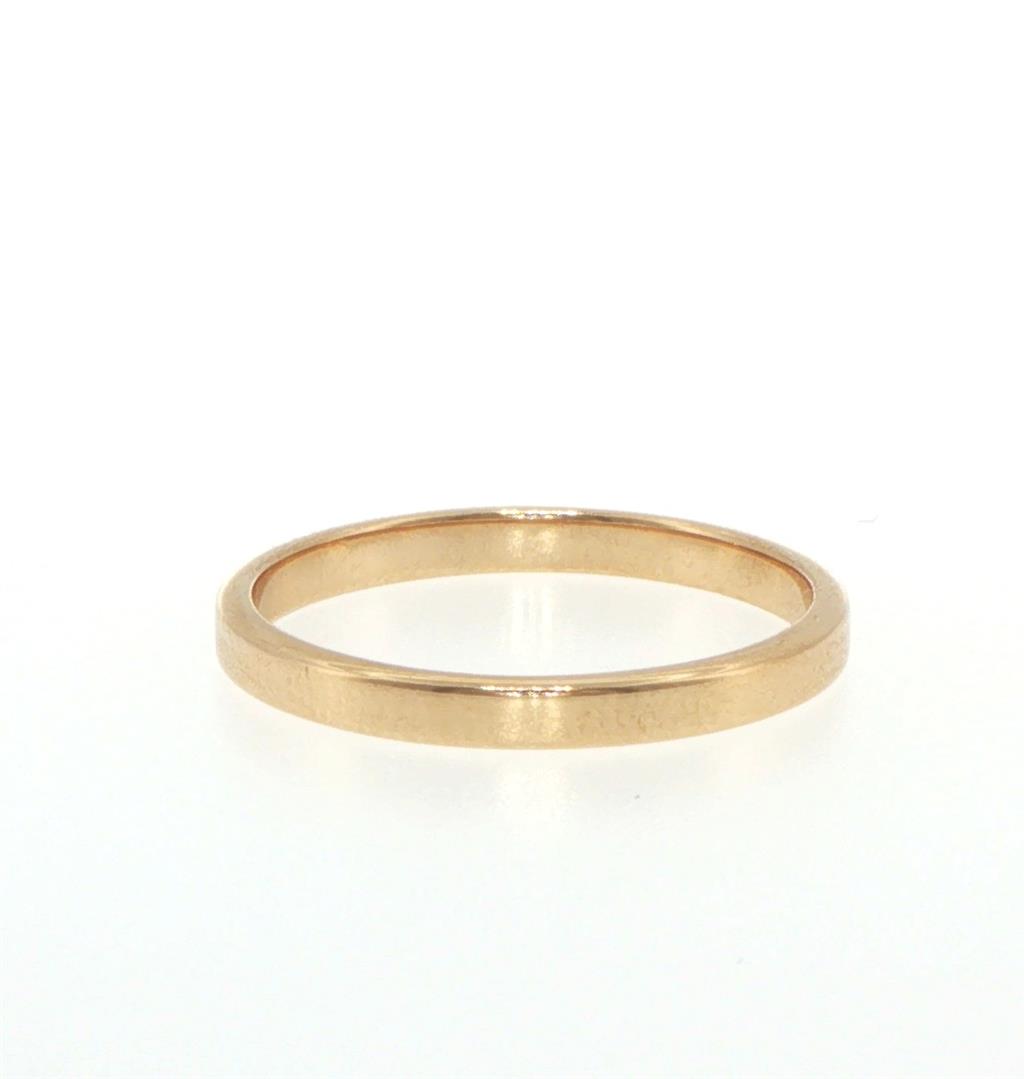 Gold Wedding Bands  -  Women'