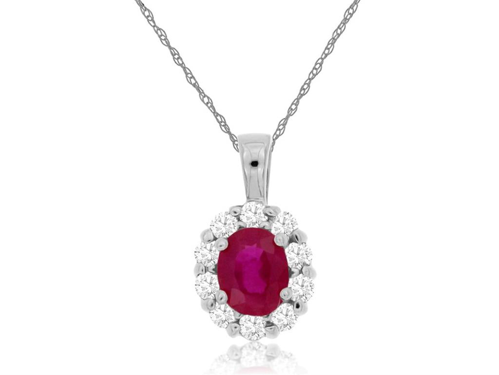 Colored Stone Pendant