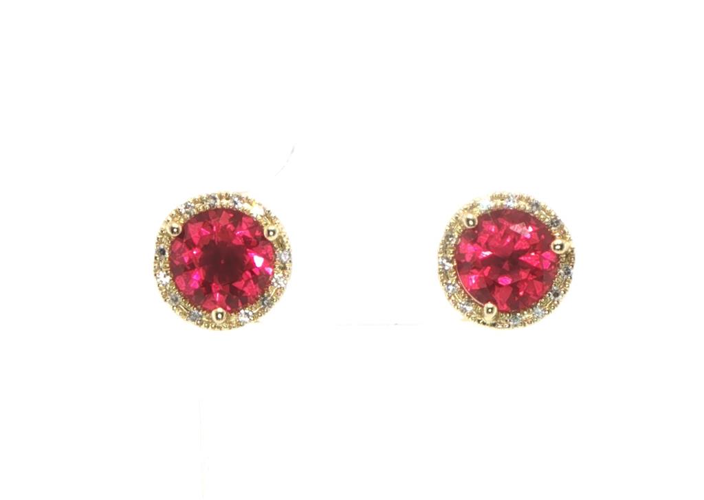 Colored Stone Earring